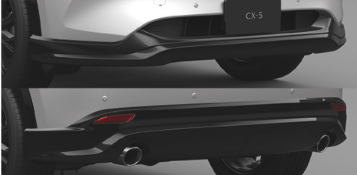 マツダ（MAZDA）アンダーガーニッシュセット(フロント+リア)/マツダ