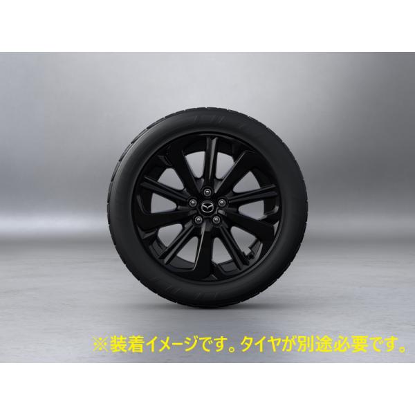 マツダ(MAZDA)ディスクホイール 1本 ブラックメタリック CX-80 20インチ×7.5J アルミホイール