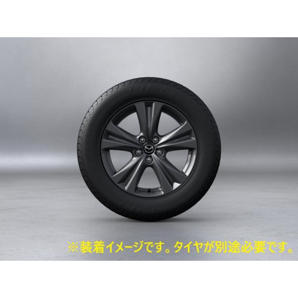 マツダ(MAZDA)ディスクホイール 1本 グレーメタリック CX-80 18インチ×7.5J アルミホイール