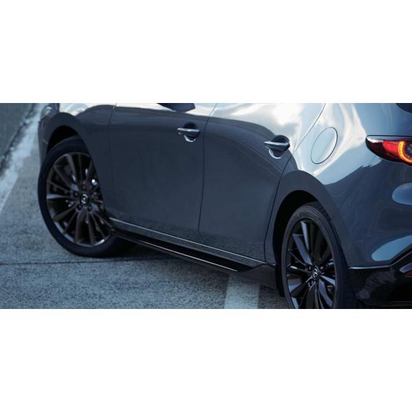 マツダ(MAZDA)サイドアンダースポイラーファストバック/マツダ純正オプション/MAZDA3/ B0L6V4910(B0L6-V4-910)