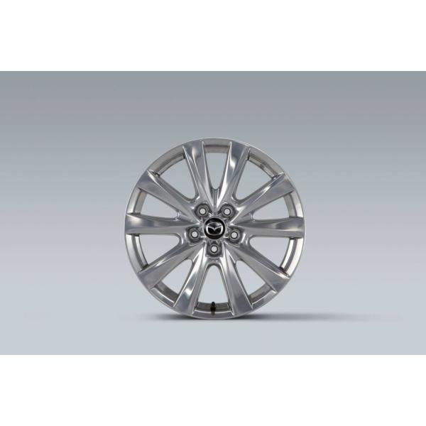 マツダ(MAZDA)アルミホイール(18×7.0J) ポリッシュ 1本 エアバルブ付/マツダ純正オプション/CX-30/B0N7V3810(B0N7-V3-810)