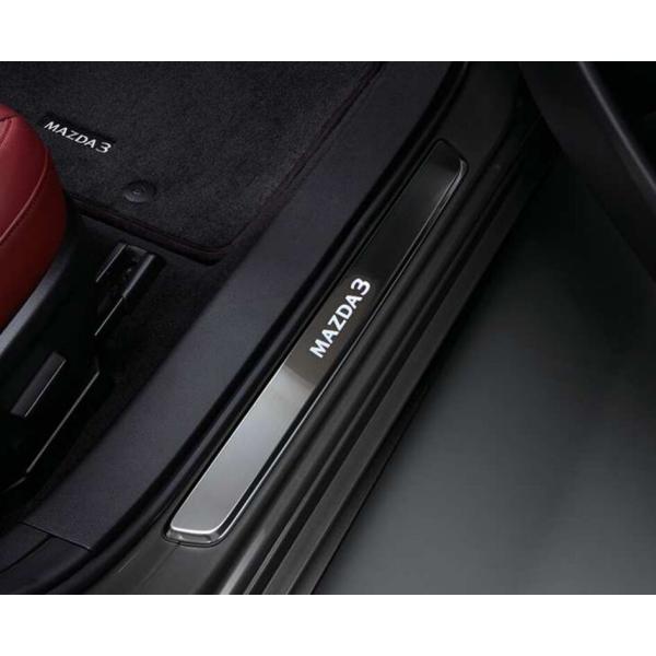 マツダ(MAZDA)スカッフプレート(イルミネーション付)/マツダ純正オプション/MAZDA3/ BDGHV1370A(BDGH-V1-370A)