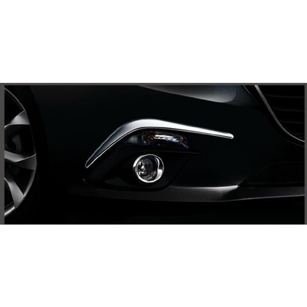 ダムド(DAMD) フロントバンパーガーニッシュ(メッキ)アクセラ/マツダ純正オプション/アクセラ/ BMD1V4110(BMD1-V4-110)