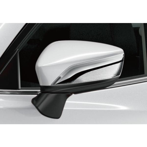 ケンスタイル(KENSTYLE)ドアミラーガーニッシュ(メッキ)アクセラ/マツダ純正オプション/アクセラ/ BMK1V3650(BMK1-V3-650)
