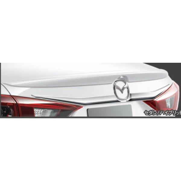 ケンスタイル(KENSTYLE)リアガーニッシュ(メッキ)アクセラハイブリッド・セダン/マツダ純正オプション/アクセラ/ BMK2V3090(BMK2-V3-090)