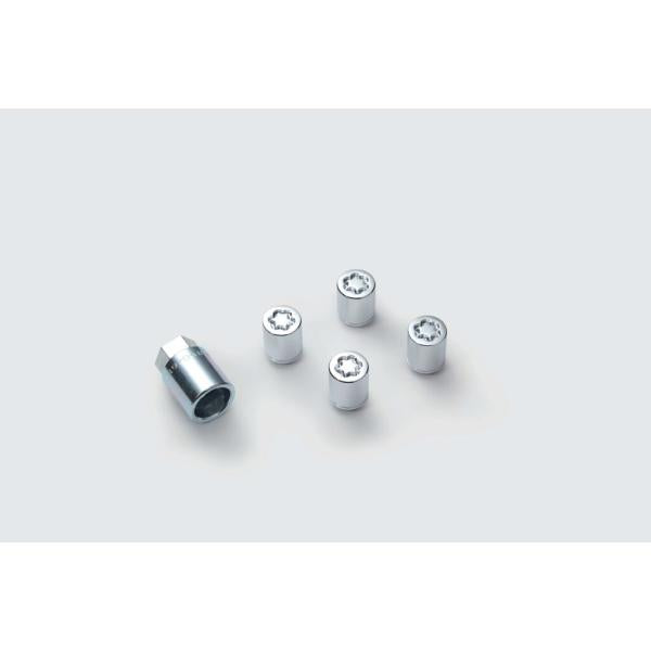 マツダ(mazda)ホイールロックセット(シルバー) /マツダ車汎用品/マツダ純正オプション/c900v9740a(c900-v9-740a)