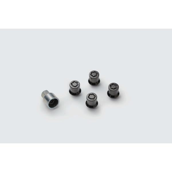 マツダ(mazda)ホイールロックセット(ブラック) /マツダ車汎用品/マツダ純正オプション/c901v9740a(c901-v9-740a)/c901v9740後継品