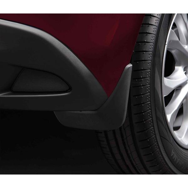 マツダ(MAZDA) マッドフラップ(リア)/ブラック /マツダ純正オプション/デミオDJ/ D09VV3460(D09V-V3-460)