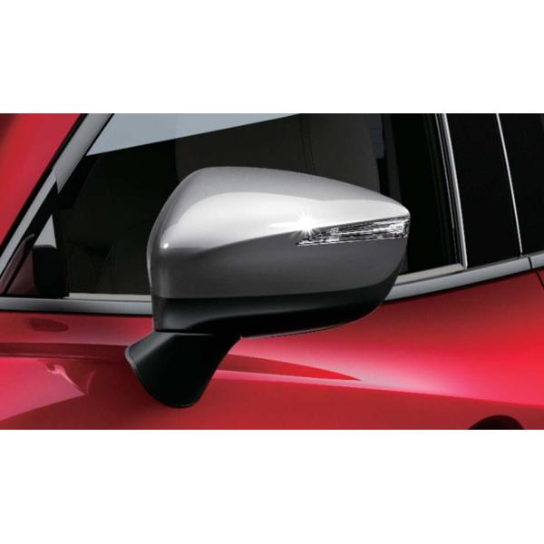 マツダ(MAZDA)ドアミラーガーニッシュ(ブライトシルバー)/マツダ純正オプション/CX-3/D10EV3650S4(D10E-V3-650S4)