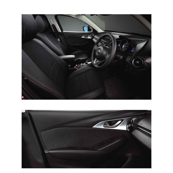 マツダ(MAZDA)ドアトリム(スエード)フロント+リア4枚セット/マツダ純正オプション/CX-3/D10J6843YB04(D10J-68-43YB0)