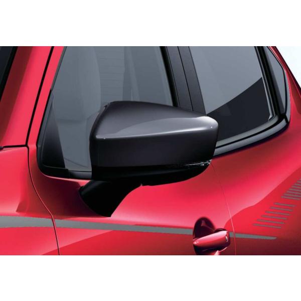 マツダ(MAZDA) ドアミラーガーニッシュ(ブリリアントブラック) PZ /マツダ純正オプション/MAZDA2・デミオDJ/ D23PV3650PZ(D23P-V3-650 PZ)