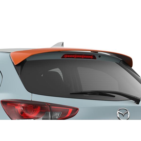 マツダ(MAZDA) リアルーフスポイラー(レーシングオレンジ) /マツダ純正オプション/MAZDA2/ D65KV4920(D65K-V4-920)