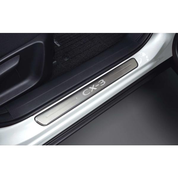 マツダ(MAZDA)スカッフプレート /マツダ純正オプション/CX-3/DEVMV1370(DEVM-V1-370)