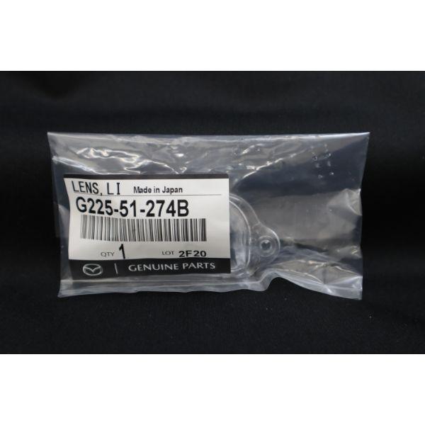 マツダ(MAZDA)レンズ ライセンス ランプ /マツダ純正部品/カペラ アクセラ アテンザ MAZDA3 MAZDA6/ランプ/G22551274B(G225-51-274B)