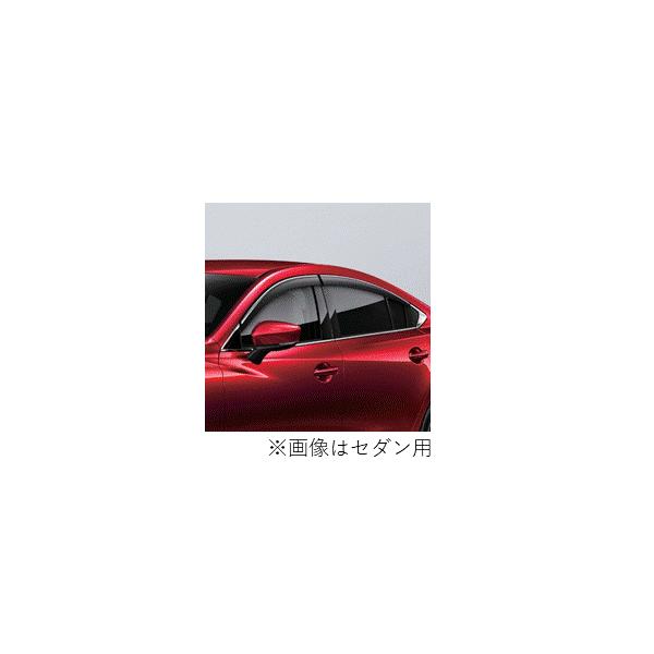 マツダ(MAZDA)アクリルバイザー/マツダ純正オプション/MAZDA6(ワゴン用)/ G44NV3700(G44N-V3-700)