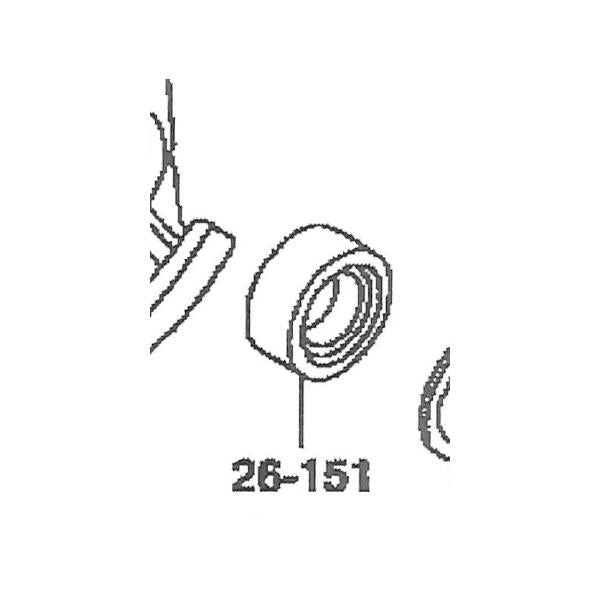 マツダ(MAZDA)ベアリング ホイール/マツダ純正部品/コスモ/リアアクスル/J00126151(J001-26-151)
