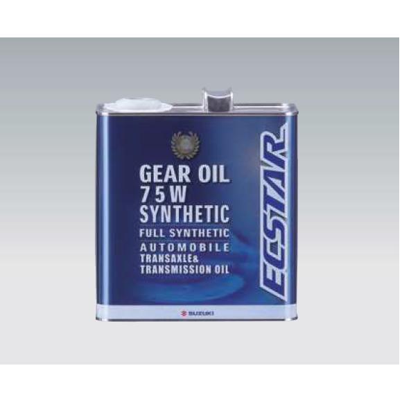 スーパーギヤオイル 75Wシンセティック 3L SUZUKI スズキ ギアオイル デファレンシャル&トランスファー用(99000-22B27-036/K003-W0-G25S)