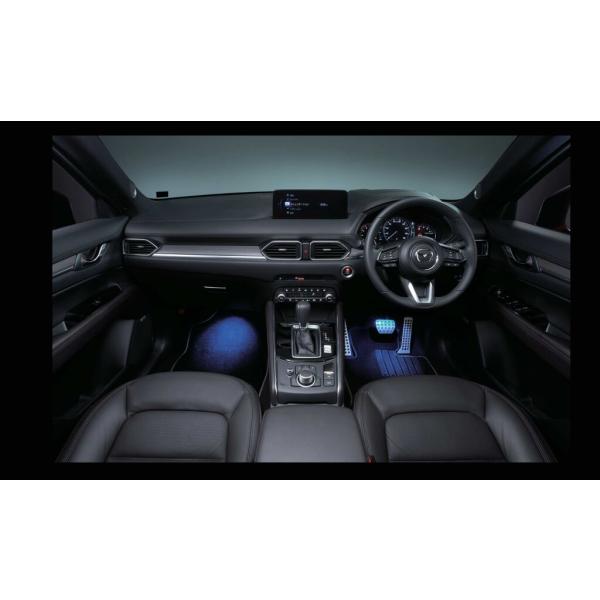 マツダ(MAZDA)フットランプイルミネーション(ブルー照明・フロント)/マツダ純正オプション/CX-5(KF型) /K123V7050(K123-V7-050)