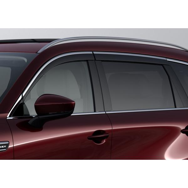 マツダ純正オプション アクリルバイザー 1台分・4枚セット cx-80