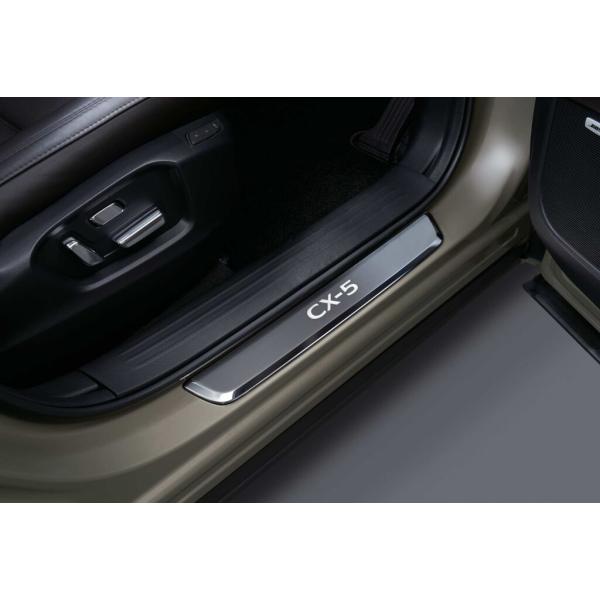 マツダ(MAZDA)スカッフプレート(イルミネーション付)/マツダ純正オプション/CX-5(KF型) /KSD4V1370(KSD4-V1-370)