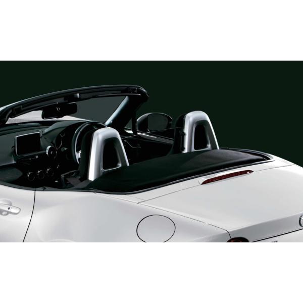 マツダ（MAZDA）シートバツクバーベゼル(ブライトシルバー)/ND