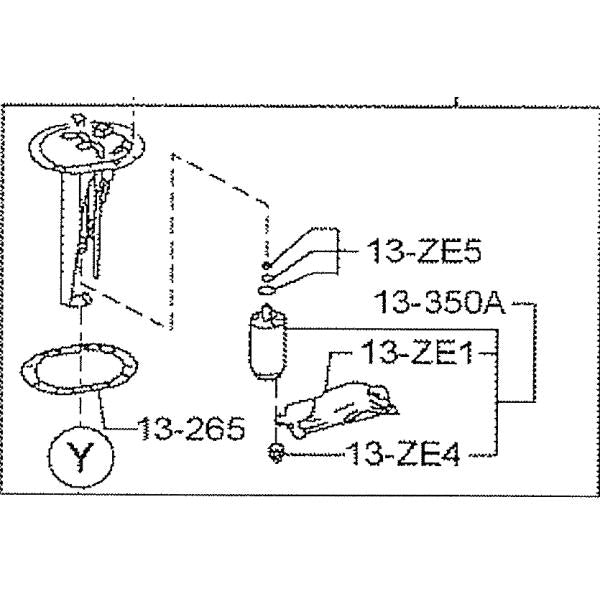 マツダ(MAZDA)ユニツト、フユーエルポンプ/マツダ純正部品/RX7- RX-8/エアクリーナー/N3A11335Z(N3A1-13-35Z)