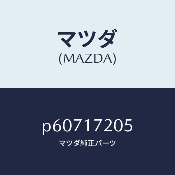 マツダ(MAZDA)リングリテーニング/マツダ純正部品/車種共通/チェンジ/P60717205(P607-17-205)