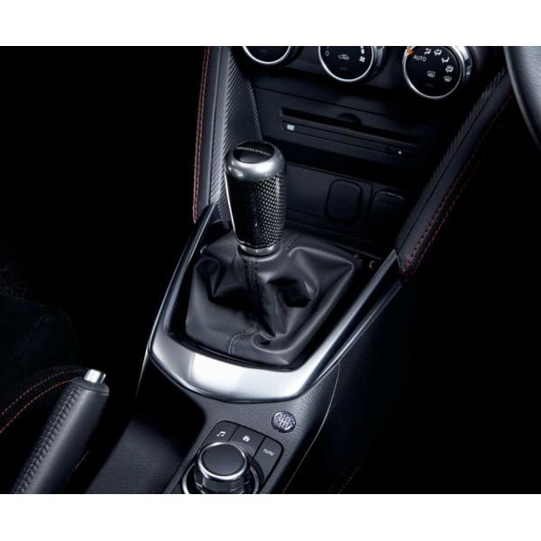 マツダ(MAZDA) シフトノブ(6MT用) オプション MAZDASPEED (DJ) /マツダ純正オプション/MAZDA2・デミオDJ/ QBM146030(QBM1-46-030)