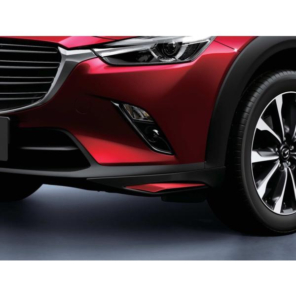 マツダスピード(MAZDASPEED)フロントアンダースカート ソウルレッドクリスタルM /マツダ純正オプション/CX-3/QDKE50AH0APR