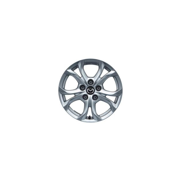 マツダ(MAZDA)アルミホイール(16×6.5J) シルバー バルブ付き 1本 /マツダ純正オプション/CX-3/9965F36560-9963604140(9965-F3-6560)