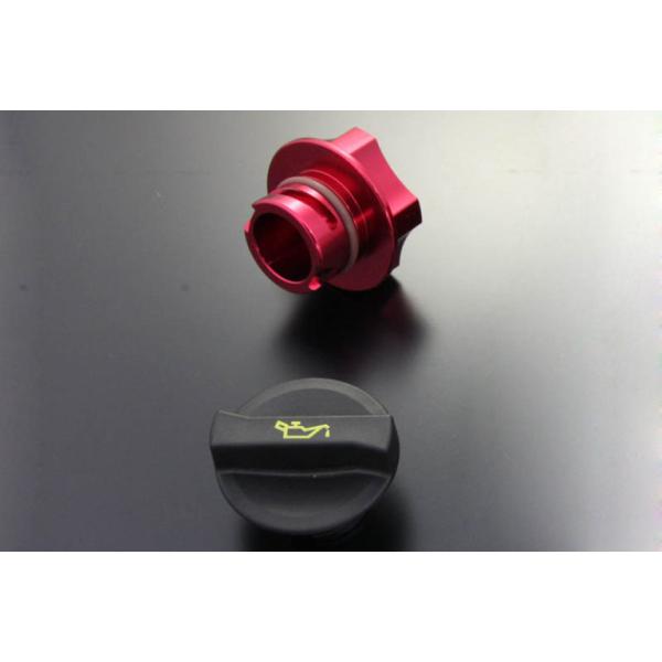 オートエグゼ(AUTOEXE) オイルフィラーキャップ ワンタッチタイプ (マツダ純正R2AA-10-250に適合) /A140003(A1400-03)