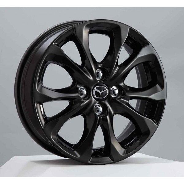 マツダ(MAZDA) アルミホイール(ガンメタリック)1本 15×5.5J・スチールホイール付車用 /マツダ純正/MAZDA2・デミオDJ/ D09VV3810(D09V-V3-810)