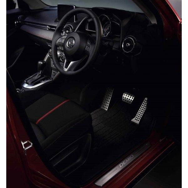 マツダ(MAZDA) アルミペダルセット AT用 /マツダ純正オプション/デミオDJ/ K070V9093-DJ(K070-V9-093 DJ)