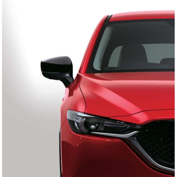 マツダ(MAZDA)ドアミラーガーニッシュ<ブリリアントブラック>/マツダ純正オプション/CX-8/K124V3650-KG(K124-V3-650)