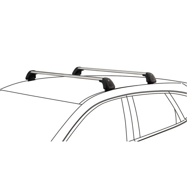 マツダ（MAZDA）システムキャリアベース(ルーフモール付)THULE製