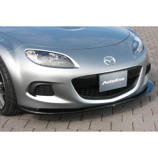 オートエグゼ(AUTOEXE) フロントアンダースポイラー/ピアノブラック塗装/NCロードスター NCEC-304865〜/MNC2100