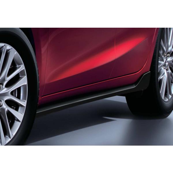 マツダ(MAZDA) サイドアンダースカート オプション MAZDASPEED ブリリアントブラック /マツダ純正オプション/デミオDJ/ QDJ151P10PZ(QDJ1-51-P10 PZ)
