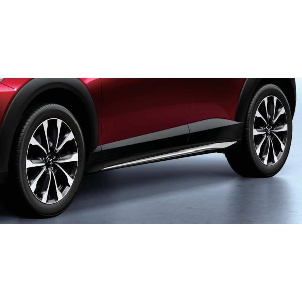 マツダ(MAZDA)サイドアンダースカート 各ボディ色設定有/マツダ純正オプション/CX-3/QDKE51P10B-C900V9999(QDKE-51-P10B)