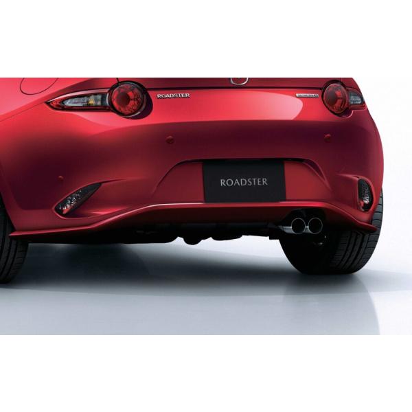 マツダスピード)リアアンダースカート(ブリリアントブラック)パックプライマー・保護フィルムセット /NDロードスター ND5RC(QNDE-50-360APZ)マツダ純正