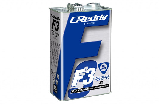 TRUST GReddy エンジンオイル F3 RE-SPEC 10W-40 SL SYNTHETIC BASE 全合成油 5L×4個 17501225