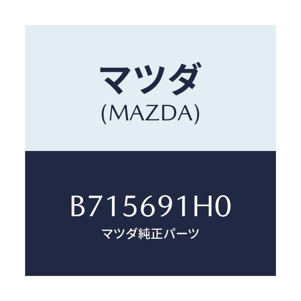 マツダ(MAZDA) ミラーセツト リヤーアンダー/ファミリア アクセラ アテンザ MAZDA3 MAZDA6/ドアーミラー/マツダ純正部品/B715691H0(B715-69-1H0)