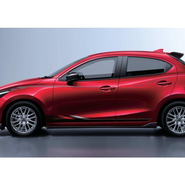 マツダ（MAZDA） サイドデカール(アッパー) G1 /マツダ純正オプション/MAZDA2・デミオDJ/ D09TV3040G1(D09T-V3-040 G1)