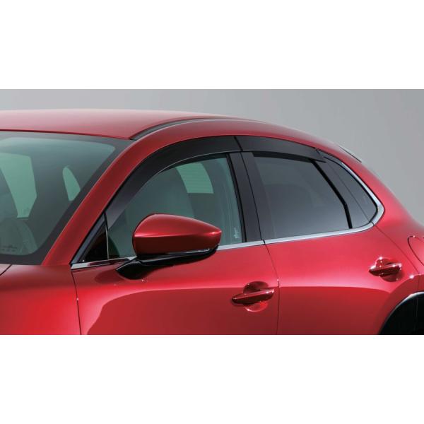 マツダ（MAZDA）アクリルバイザー/マツダ純正オプション/デミオ MAZDA2/D41SV3700(D41S-V3-700)