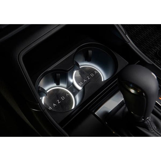 マツダ純正オプション 新型CX-5(KM系) カップホルダーイルミネーション ホワイト色 K1D7V7110(K1D7-V7-110)