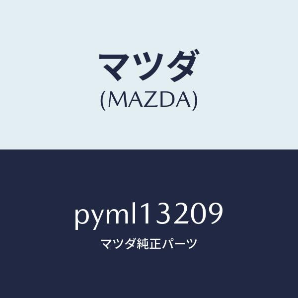 マツダ（MAZDA）リベツト/マツダ純正部品/車種共通/エアクリーナー/PYML13209(PYML-13-209)