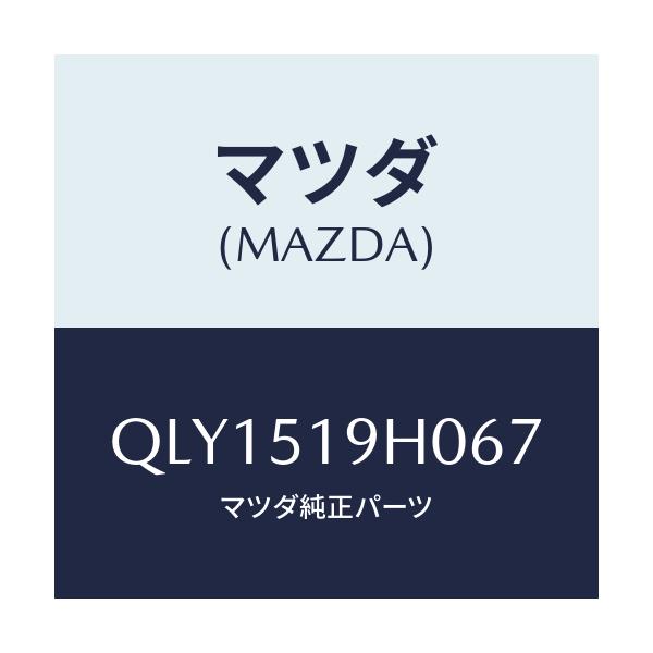 マツダ(MAZDA) スポイラー フロント/車種共通マツダスピード/ランプ/マツダ純正部品/QLY1519H067(QLY1-51-9H067)