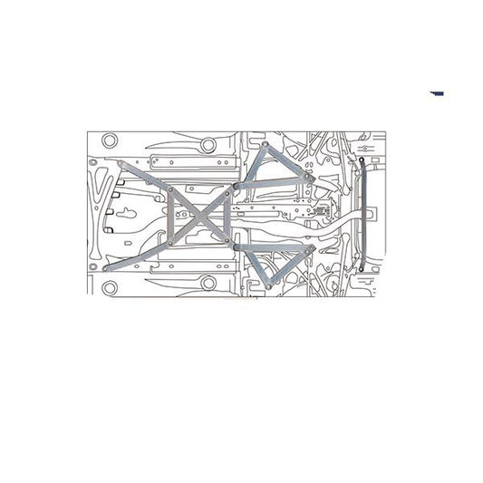 マツダ（MAZDA）パフォーマンスバーセット(追加キット)/NCロードスター/ QNC12885X(QNC1-28-85X)マツダ純正オプション