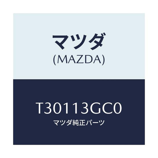 マツダ(MAZDA) レール コモン/タイタン/エアクリーナー/マツダ純正部品/T30113GC0(T301-13-GC0)