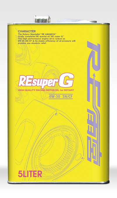 RE:雨宮 エンジンオイル RE Super G ENGINE OIL 0W-30 SN/CF 5L×2 E0-203347-056