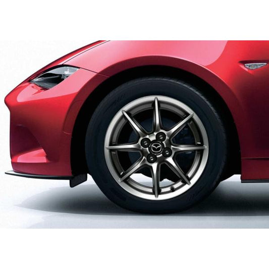 マツダ（MAZDA）アルミホイール(16×6.5J) センターキャップ・エアバルブ付 1本 /NDロードスター ND5RC/ 9965N66560hoka(9965-N6-6560)マツダ純正オプション